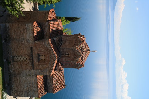 Church of Sveti Jovan at Kaneo, Lake Ohrid