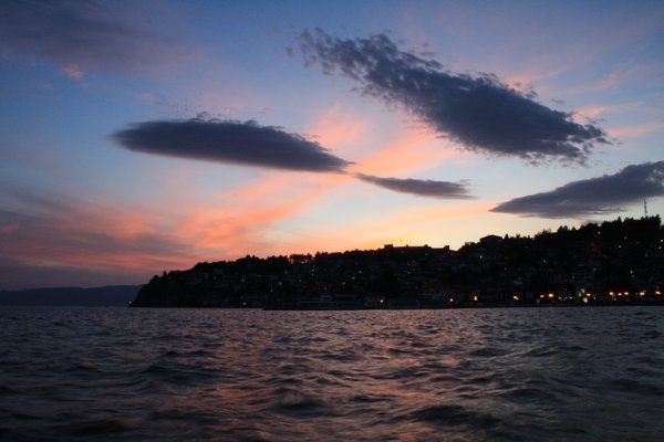Sun set, Lake Ohrid