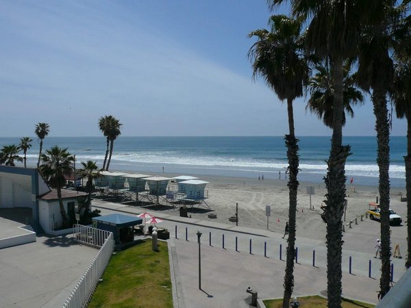View from One Side of Oceanside Pier