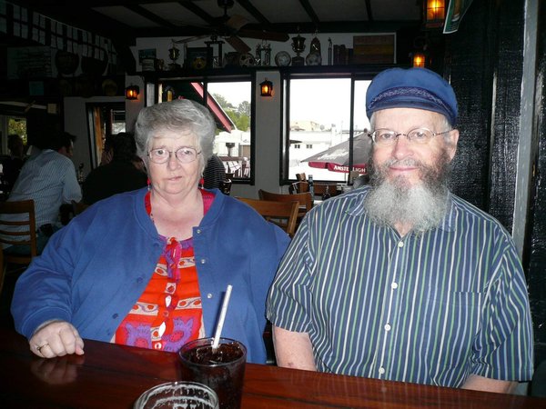 Mom and Dad at Shakespeares