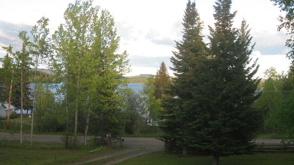 Bridge Lake Cabin view