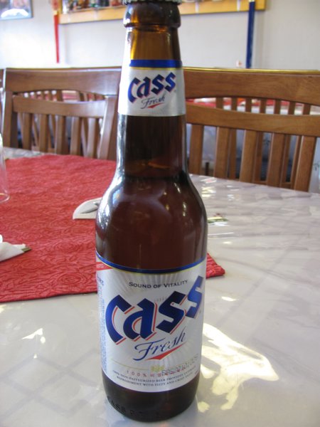 Cass Beer!