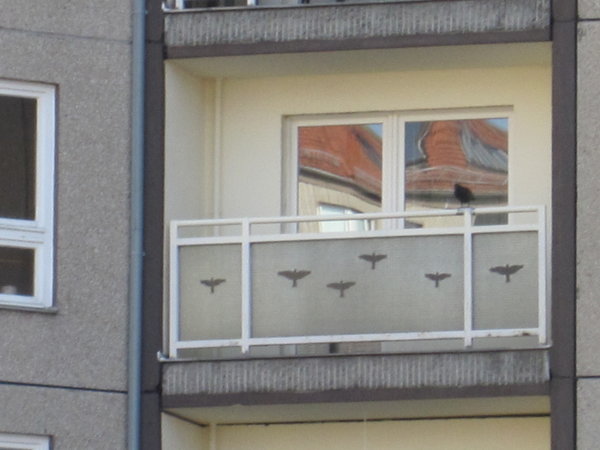 East Berlin balcony