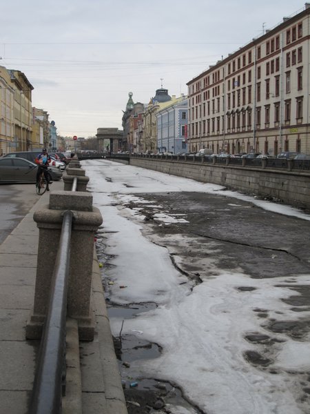 Ice in St Petersburg