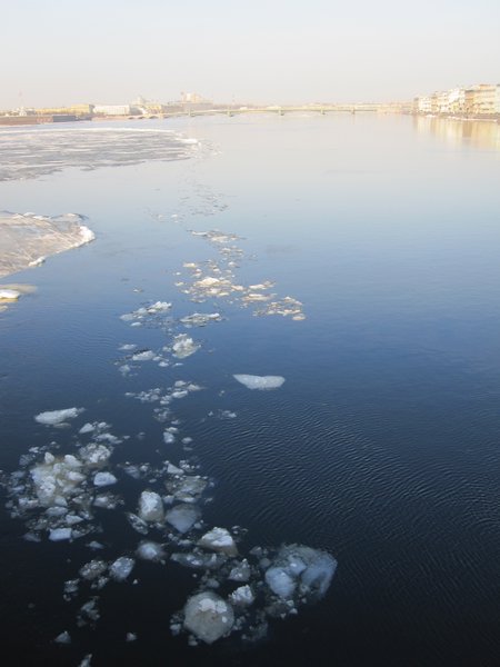 Ice on the Neva