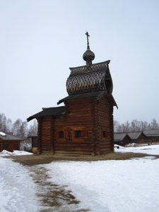 a very small,very cold church