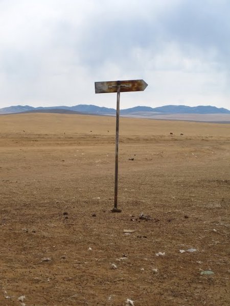 The first sign post