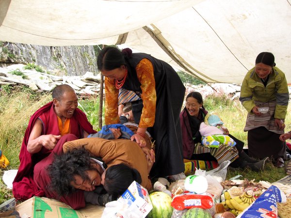 Tibetan Tea party