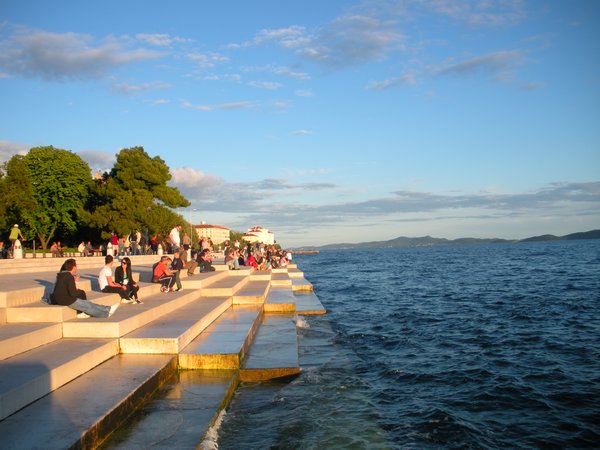Boardwalk in Zadar