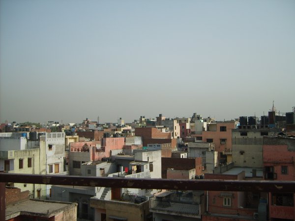 From on top of our hostel