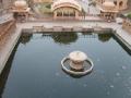 Bathing pool at monkey temple