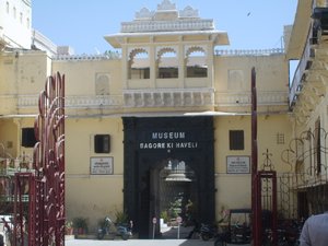 ghat entrance/ museum
