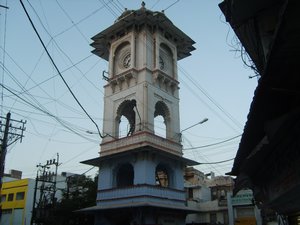 city clock tower