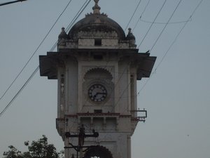 City clock tower