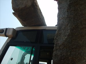 Witnessing a bus ruin an Indian national monument