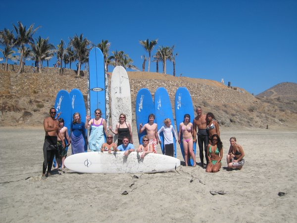 Todos Santos is famous for Surfing  