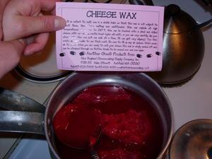 Learning to "wax" cheese