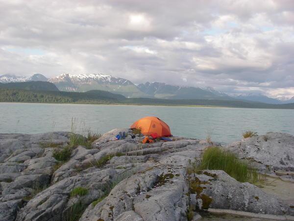 4th of July Camp on Rowlee Pt.
