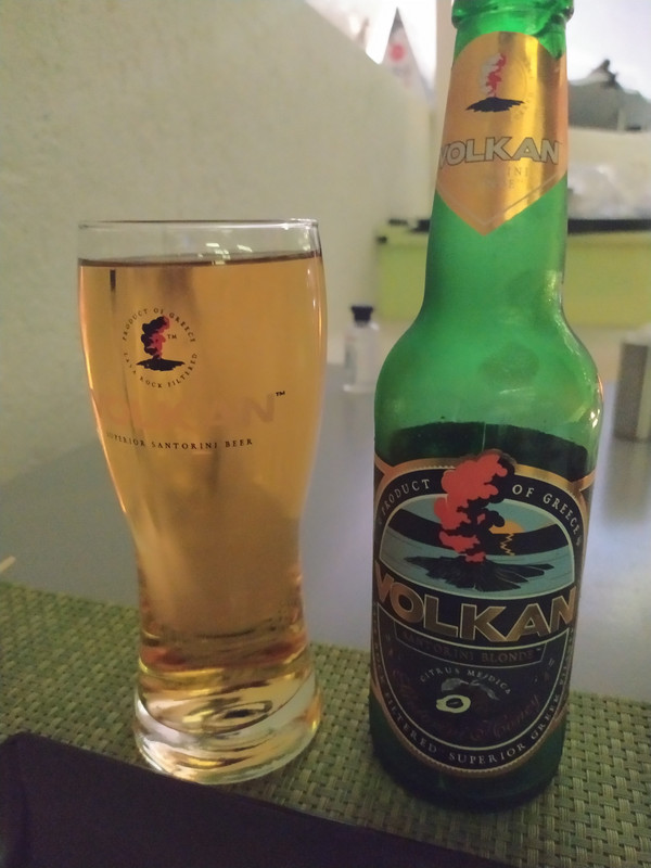 Santorini beer