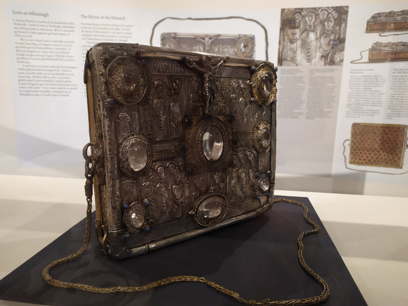 Irish bible case from the National museum in Dublin