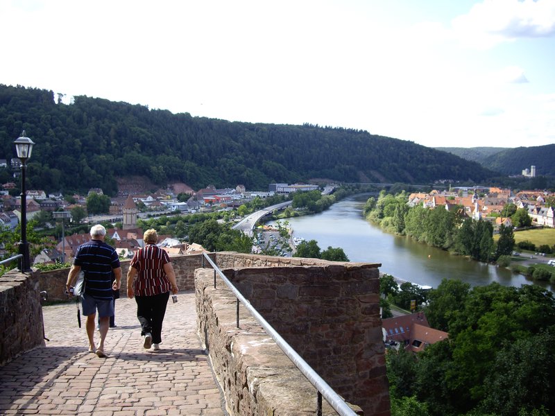 Miltenberg view from Castle ruins