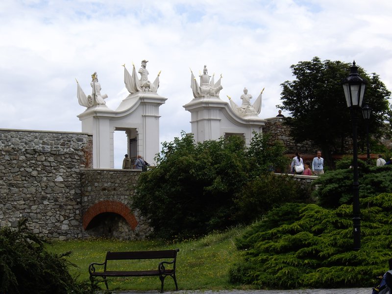 Bratislava Castle gates