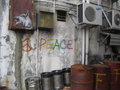 Peace graffiti
