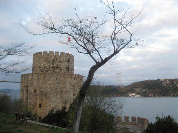Main tower & Bosphorus bridge