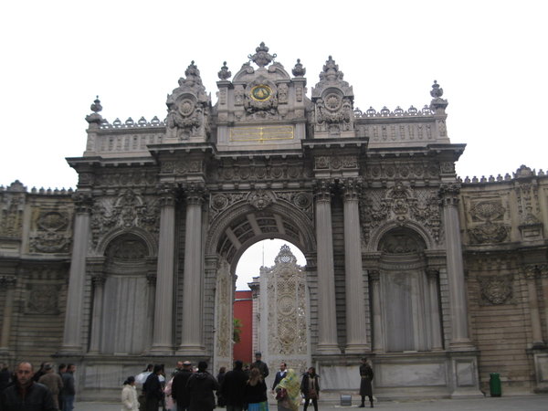 Dolmabahce Palace - Sultan's Gate
