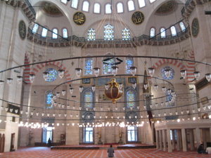 Suleymaniye Mosque - Interior
