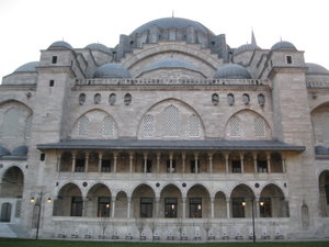 Suleymaniye Mosque - Facade