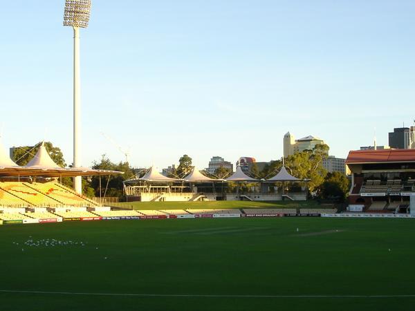 The Adelaide Oval.