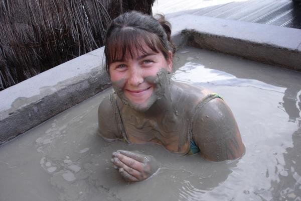 My mud bath...