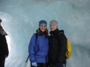 Ice cave.