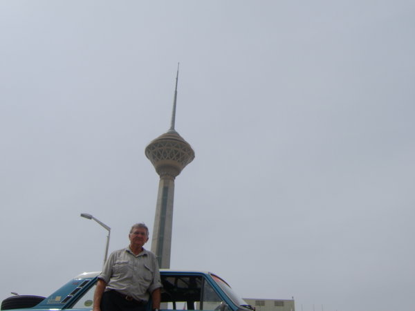 Tehran telecomms tower
