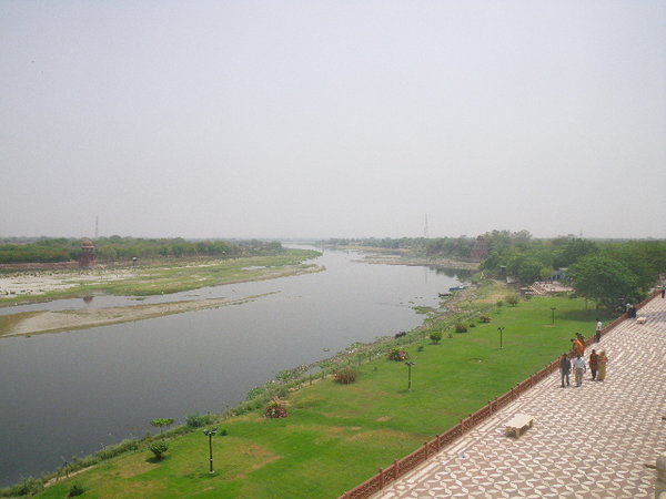 The river view