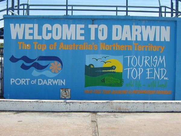 We are here in Darwin!