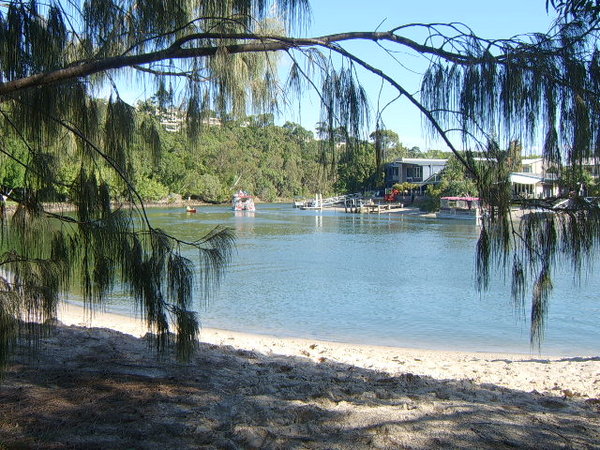The river at Noosa Heads