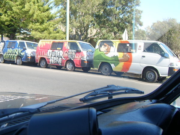 More 'Wicked Hire VWs' seen coming into Byron Bay, NSW