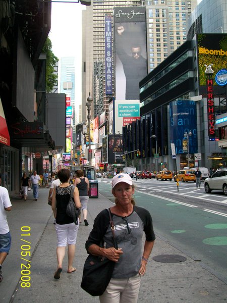 Carol in Times Square