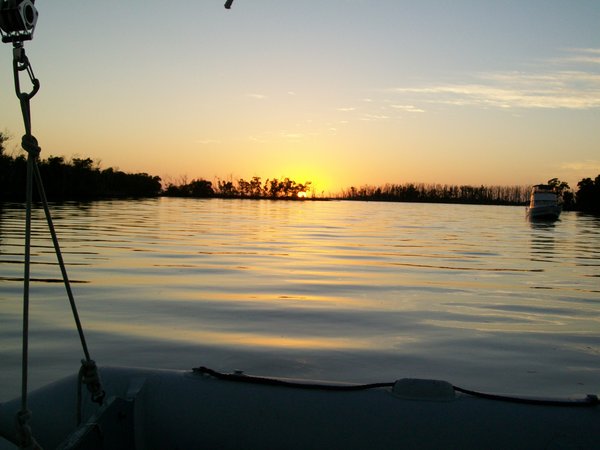 Sunset on Little Shark River