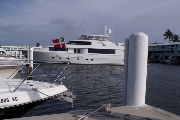 Jack Nicklaus Boat in Great Harbor Cay