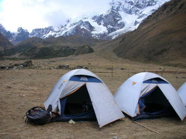 High altitude camping