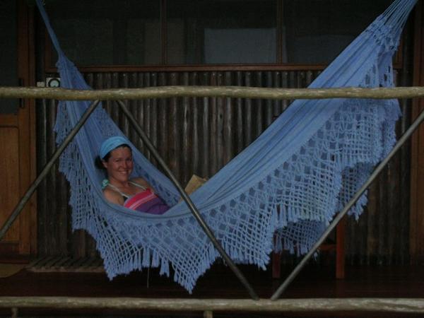 Chillin´ in a hammock