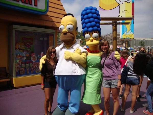 Wir mit den Simpsons