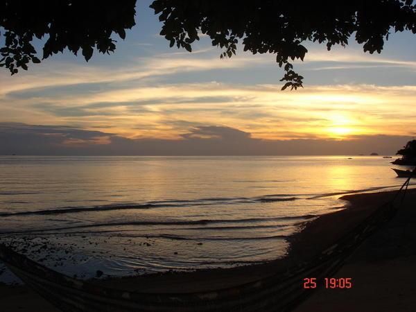 Sunset at Tioman island