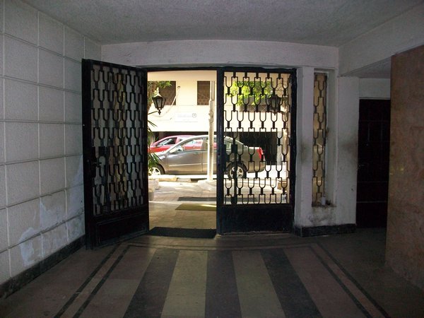 The building foyer