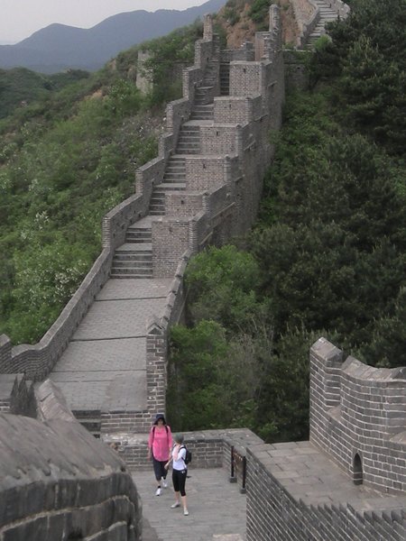 Our little stroll along the Great Wall