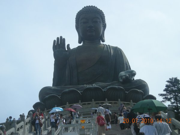 the giant Buddha on lantou island