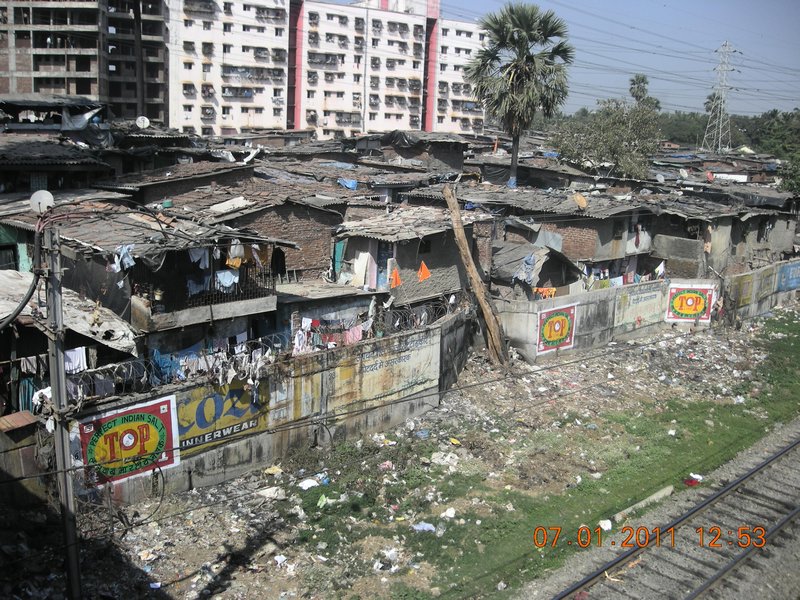 The Slums near the train tracks